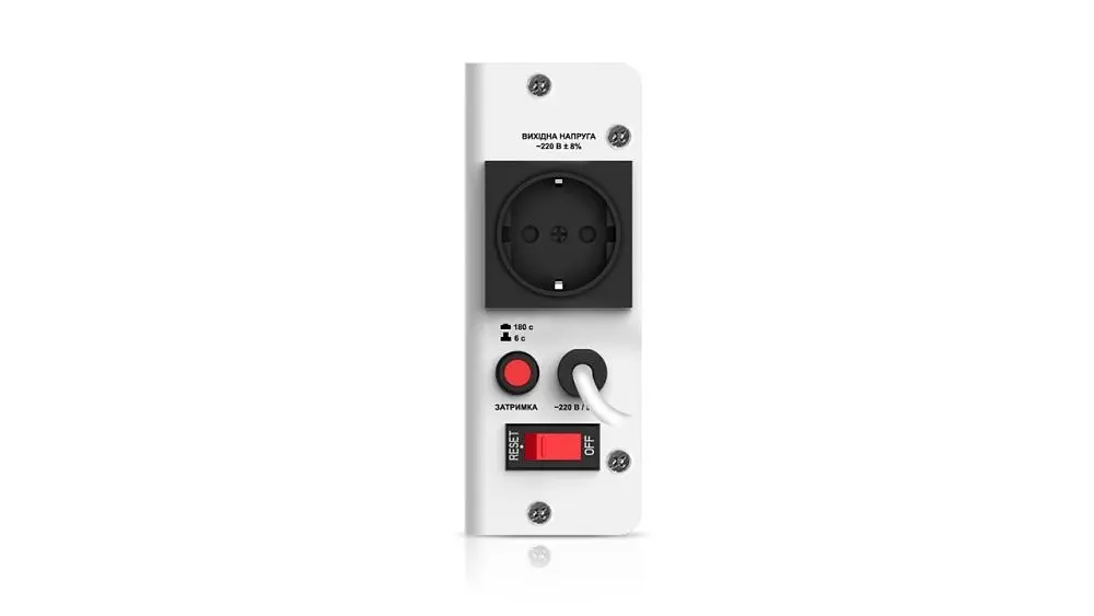 Стабілізатор REAL-EL Stab Slim-1000 White (EL122400007) - фото 4