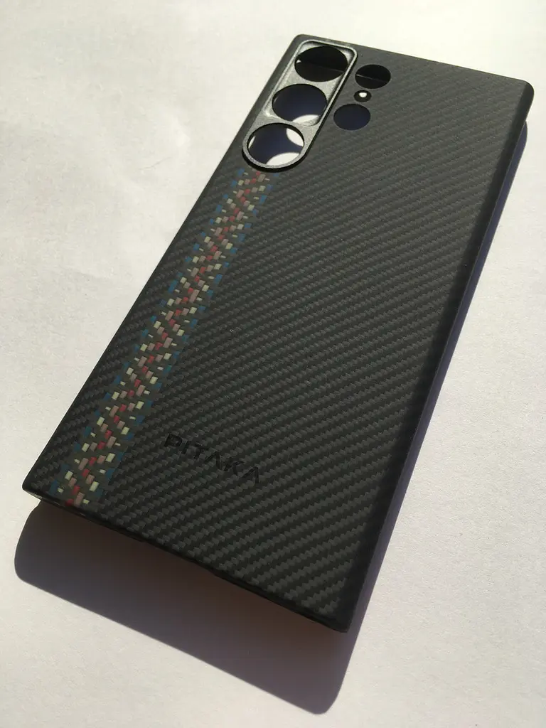 Оригінальний чохол для Samsung Galaxy S23 Ultra (S918) Pitaka MagEZ MagSafe Case 3 Rhapsody FR2301U - фото 5