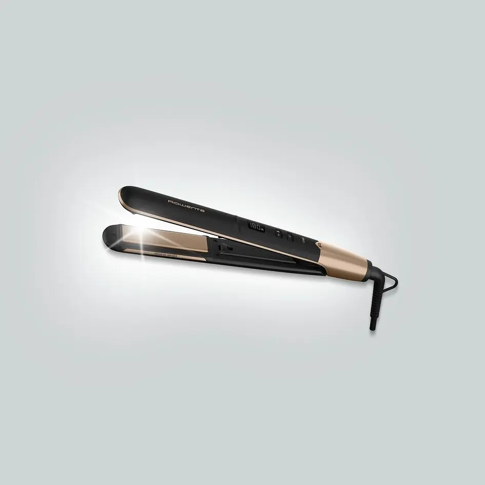 Випрямляч для волосся Rowenta Express Shine Argan Oil чорний (SF4630F0) - фото 7