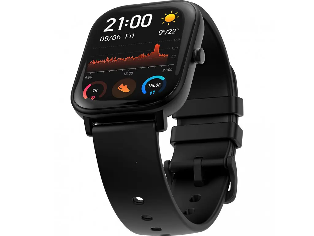 Фитнес-браслет/умные часы Amazfit GTS черный - фото 2