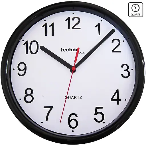 Годинник настінний Technoline WT600 Black (WT600 schwarz) - фото 2