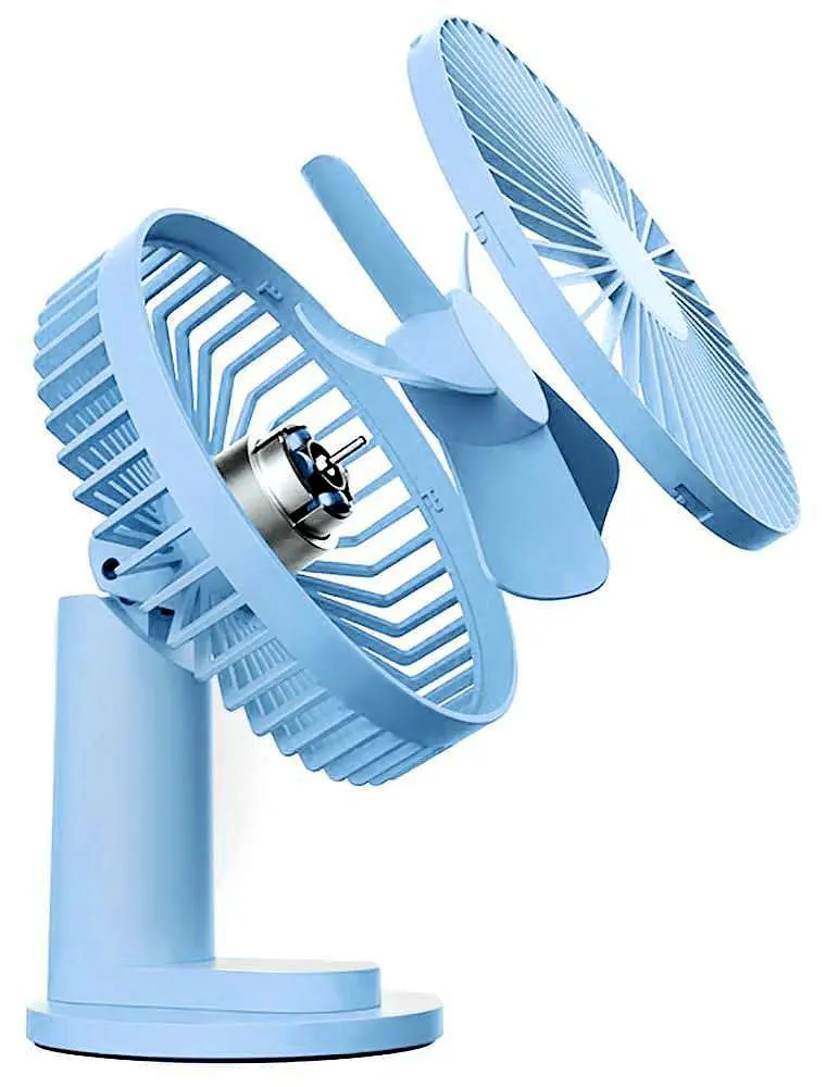 Портативний вентилятор Xiaomi VH Clip Fan F04 Blue - фото 3