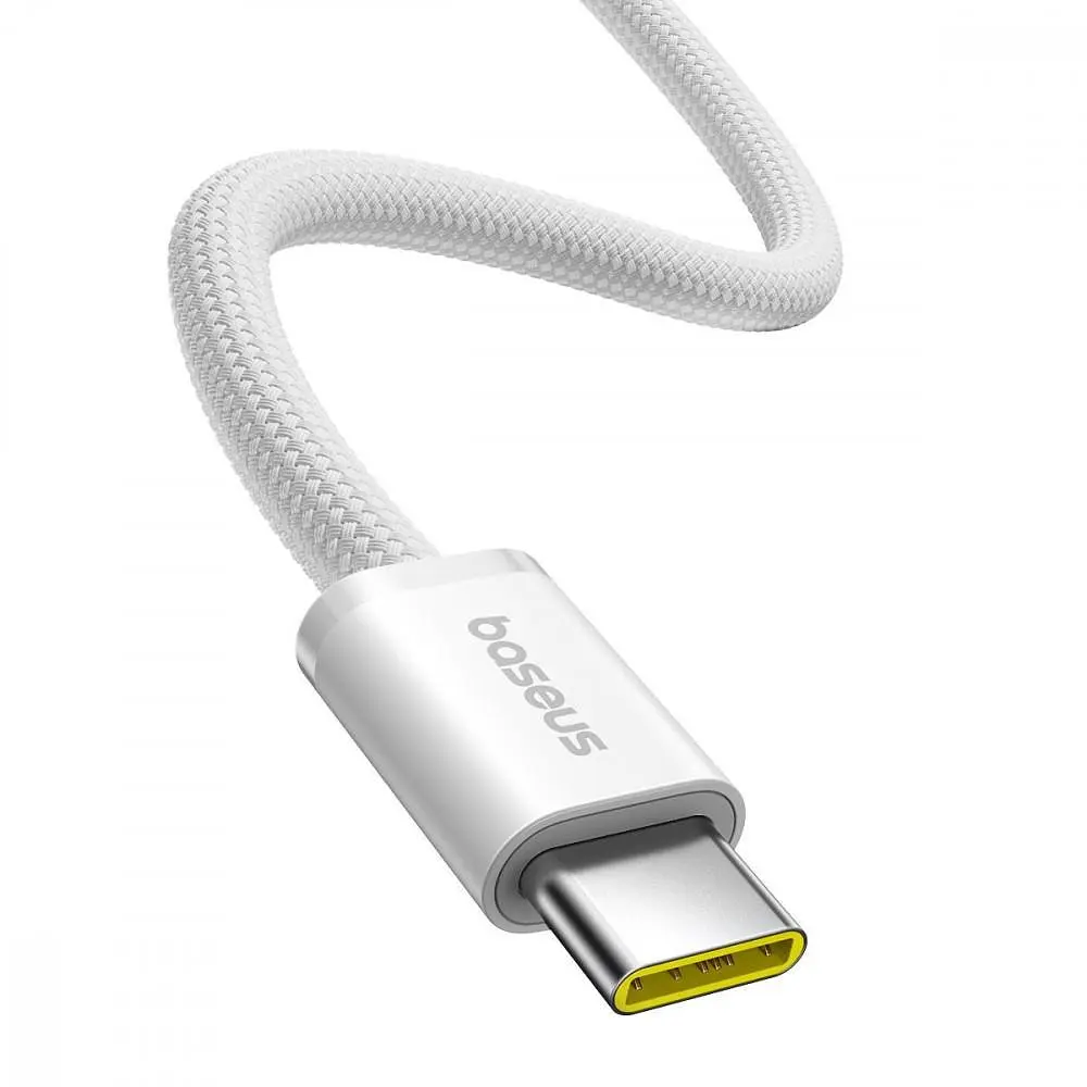 Кабель Baseus Dynamic 4 Fast Charging Type-C to Type-C 100W (2m) white (P10381400211-01) - фото 4