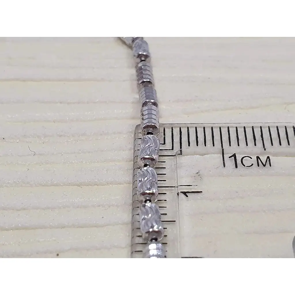 Срібний браслет Аметист 25С003ЦИР 18 - фото 3