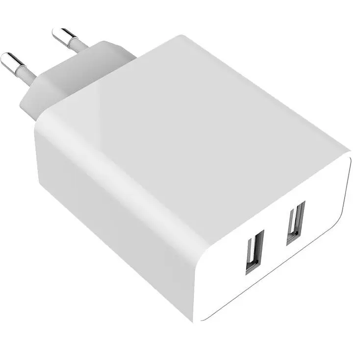 Зарядний пристрій ColorWay USB AUTO ID 4.8A 24W White (CW-CHS016-WT) - фото 2