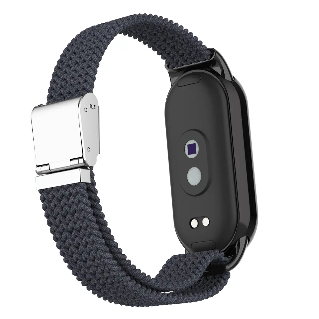 Ремінець до фітнес браслета Armorstandart Braided Solo Loop для Xiaomi Smart Band 10/9/8 Charcoal (ARM86881) - фото 3