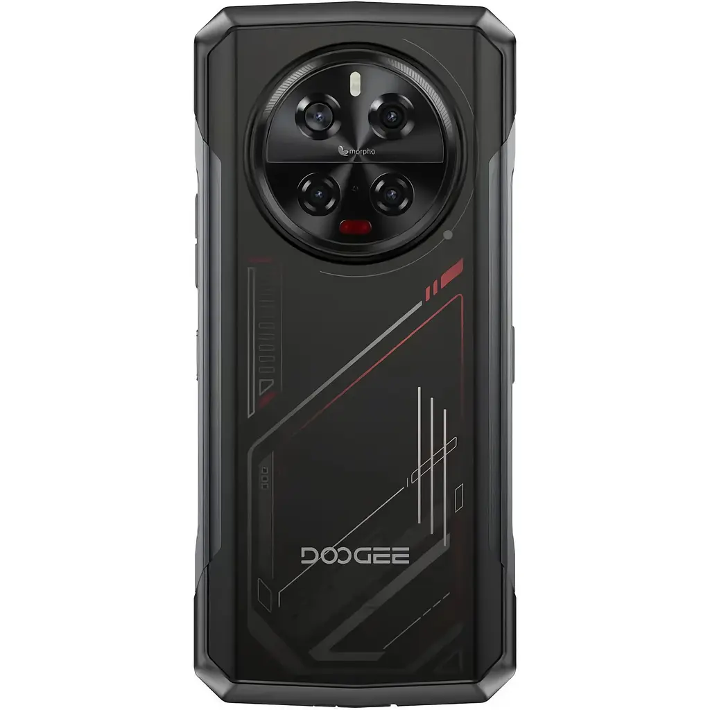 Смартфон Doogee V40 12/512GB Midnight Red [138502] - фото 4