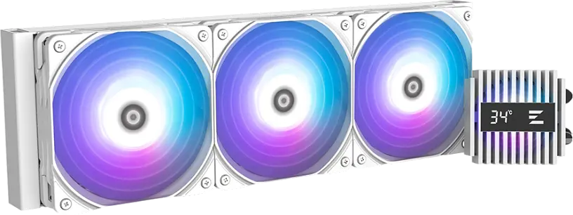 Водяне оxолодження Zalman Alpha 2 A36 ARGB White (ALPHA2A36WHITE) - фото 2
