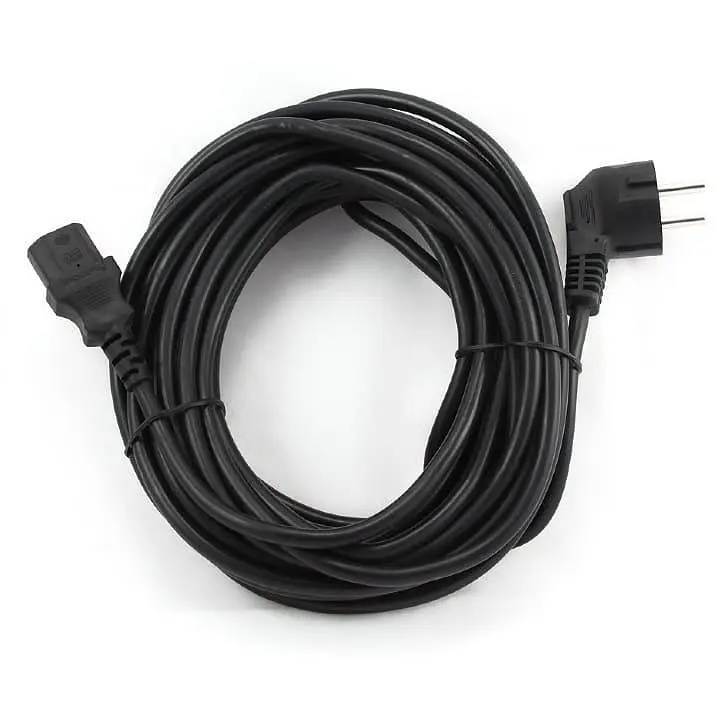 Кабель живлення Cablexpert PC-186-VDE-10M (С13), VDE, черний, 10 м (PC-186-VDE-10M) - фото 2