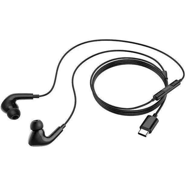 Навушники провідні Hoco M1 Pro Original series Type-C Black - фото 2