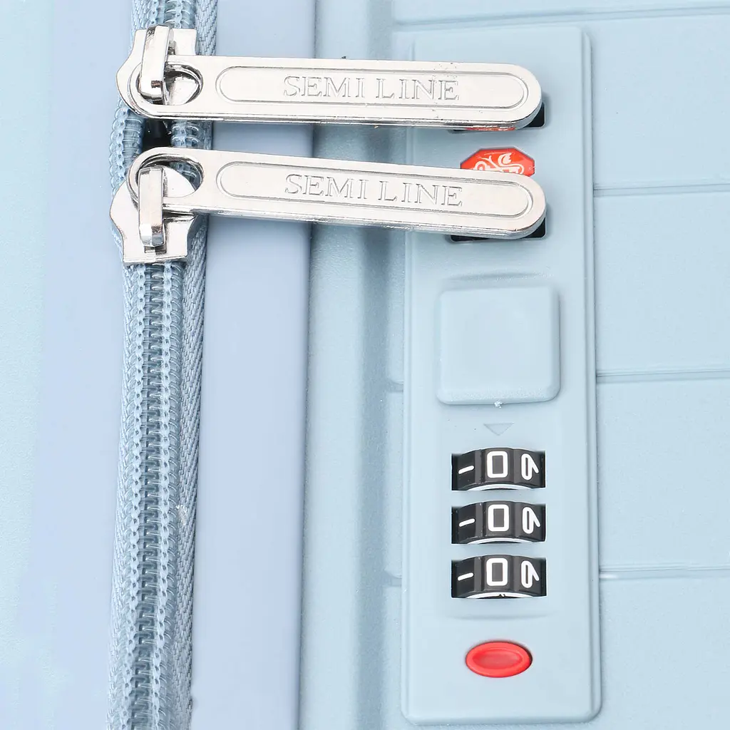 Валіза середня Semi Line 24 дюйми (M) дюйми (M) Polypropylene Blue (T5780-2) - фото 7
