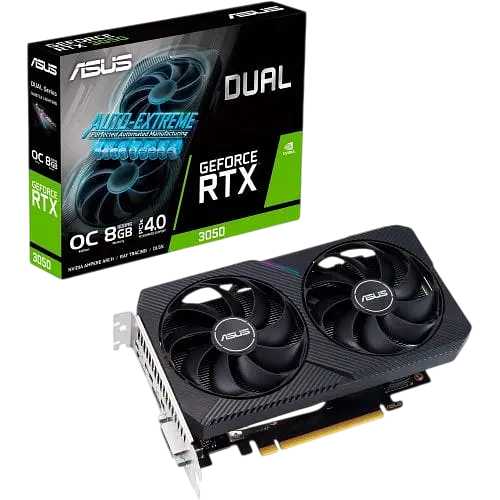 Відеокарта GeForce RTX 3050 8GB Asus Dual V2 OC (DUAL-RTX3050-O8G-V2) - фото 2