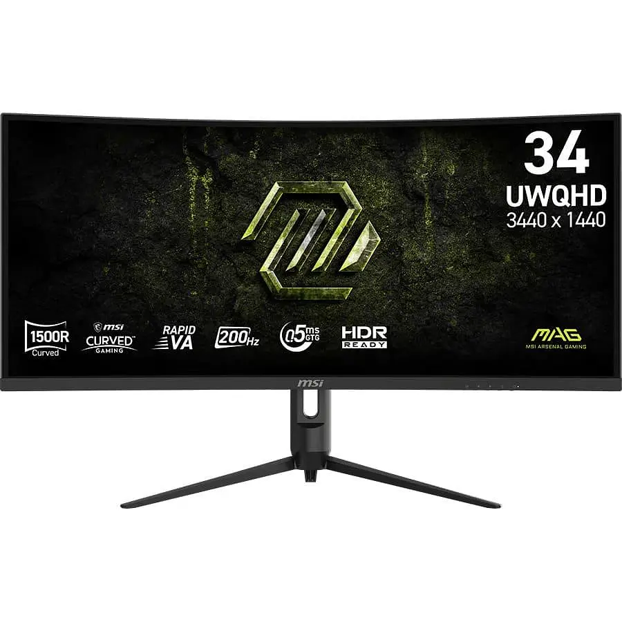 Монітор 34" MSI MAG 342CQRF E20 Curved (MAG 342CQRF E20) 3440x1440 (Ultra-Wide 2K) VA 200 Hz