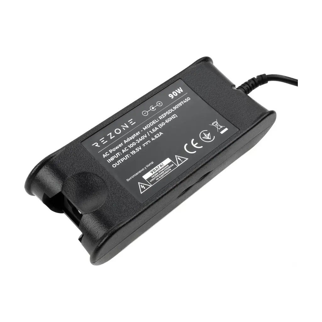 Блок живлення до ноутбуку Rezone DELL 90W 19.5V 4.62A 7.4*5.0 (RZPSDL90197450) - фото 3