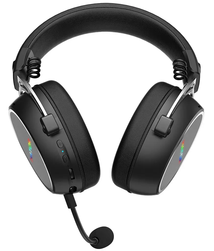 Ігрова гарнітура HATOR Hypergang 3 Hi-Res Wireless Black (ESH55) - фото 3