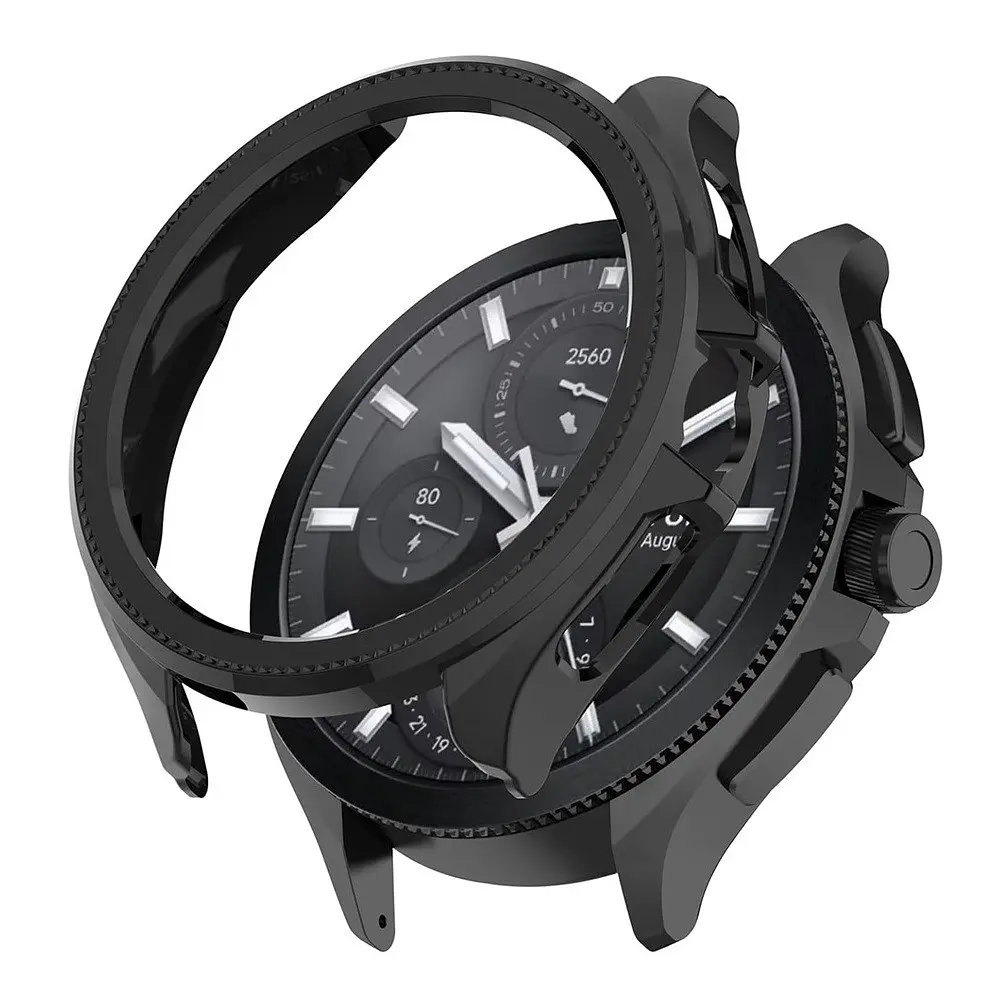 Комплект Tamister для годинника Xiaomi Watch 2Pro чорний (бампер + силіконовий ремінець 22 мм) - фото 3