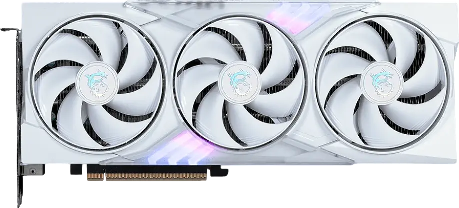 Відеокарта GeForce RTX 5060 Ti 8GB MSI Gaming Trio OC White (RTX 5060 Ti 8G GAMING TRIO OC WHITE) - фото 2