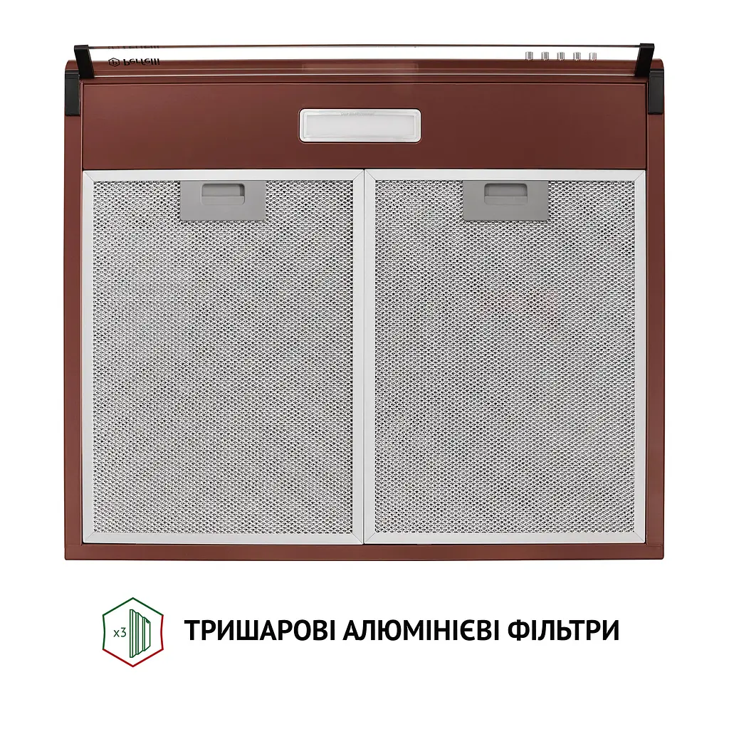 Витяжка плоска PERFELLI PL 6144 BR LED - фото 7