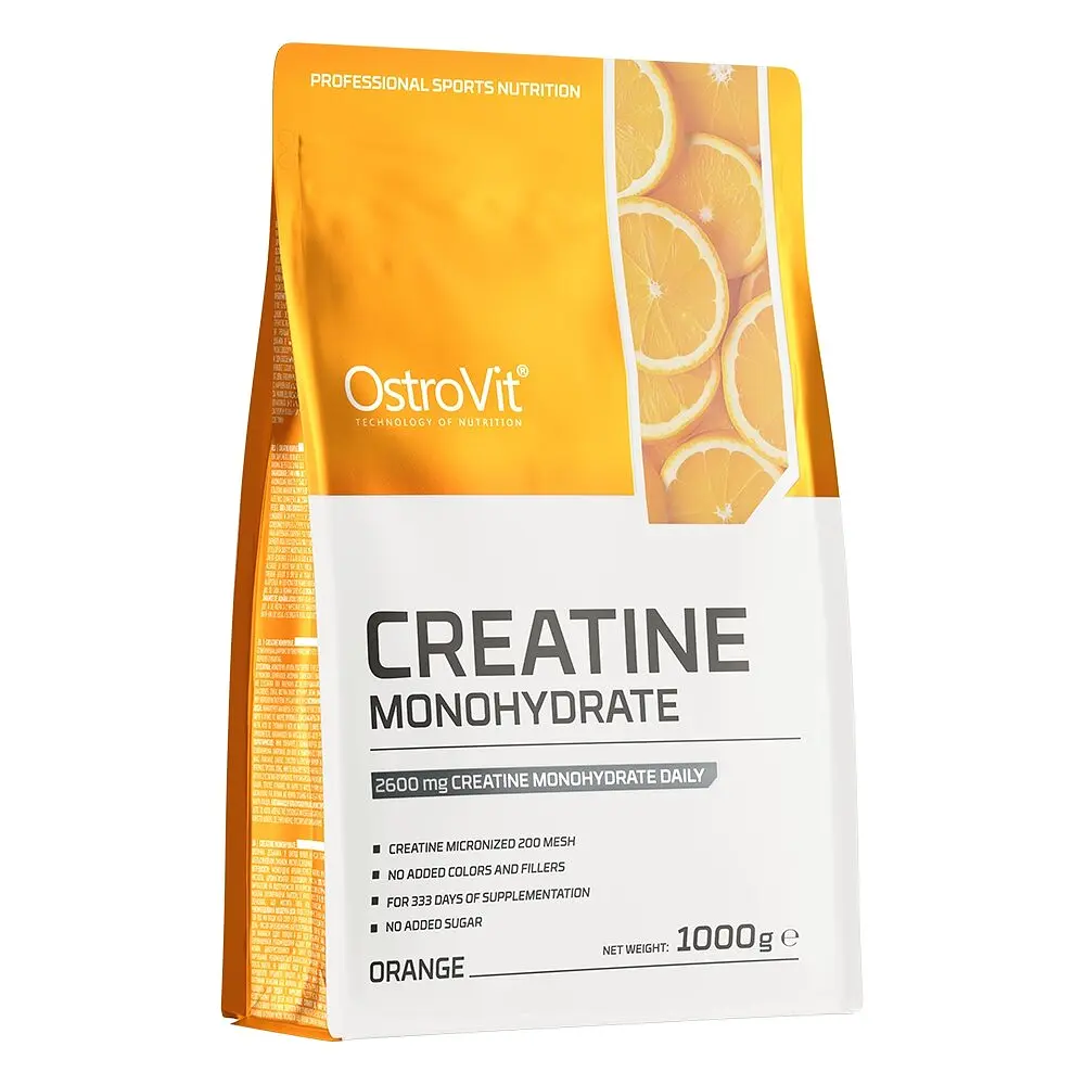 Креатин OstroVit Creatine Monohydrate, 1 кг - Апельсин