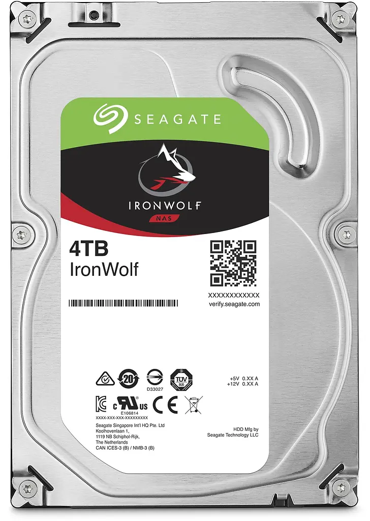 Жорсткий диск Seagate 4TB 3.5` 5400 256MB SATA IronWolf - фото 4