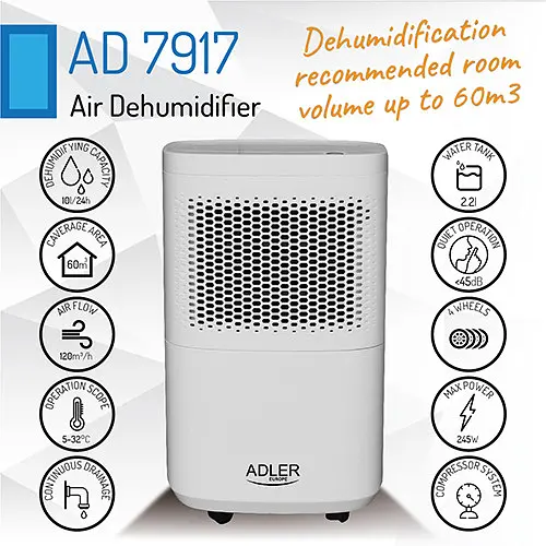 Компресорний осушувач повітря Adler AD 7917 - фото 6