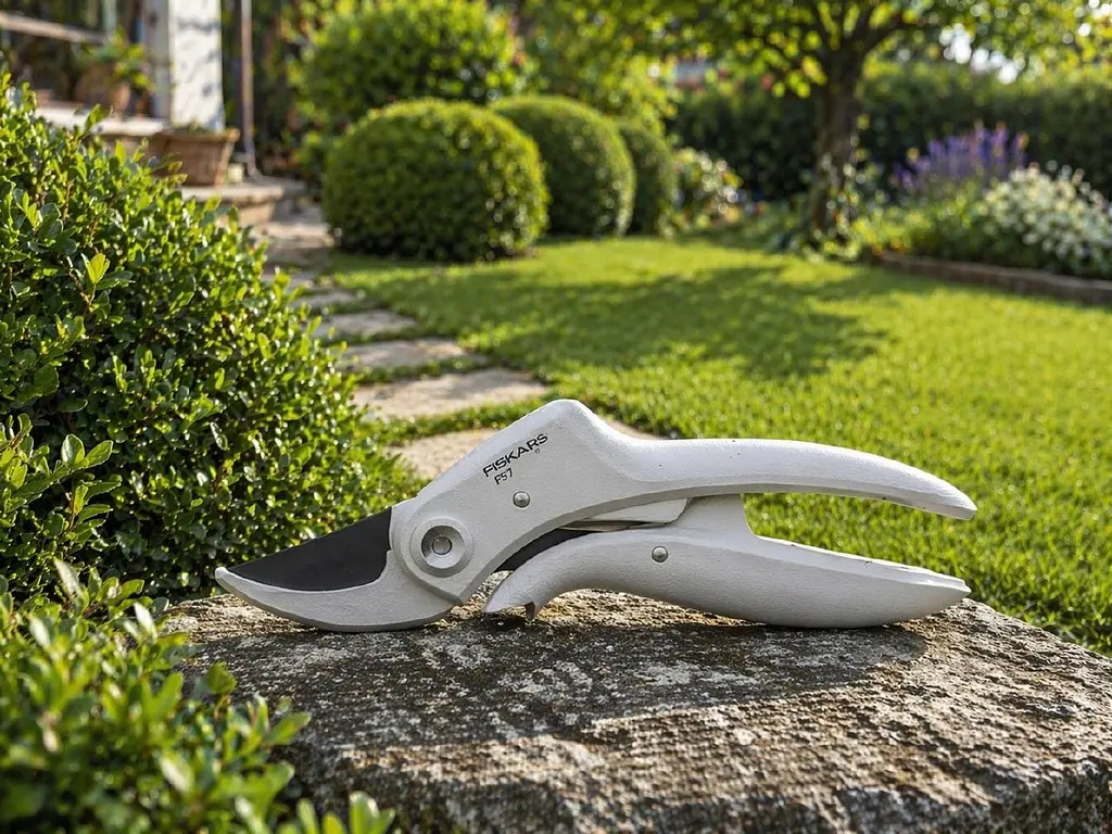 Набір Fiskars: Секатор площинний White P57 + Лопата садова штикова Classic FSC - фото 3