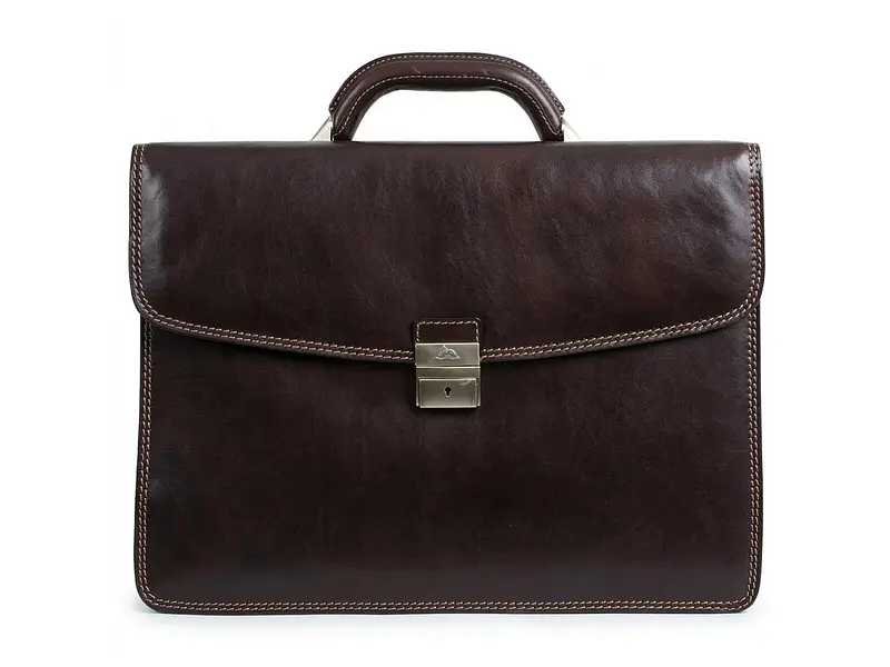 Чоловічий діловий портфель 8009/42 moro Коричневий 41x31x15 см TONY PEROTTI sum0029074 - фото 2