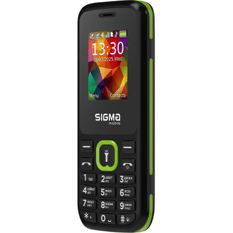 Мобільний телефон Sigma X-style 171 MINI Black-Green (4827798813720) - фото 6