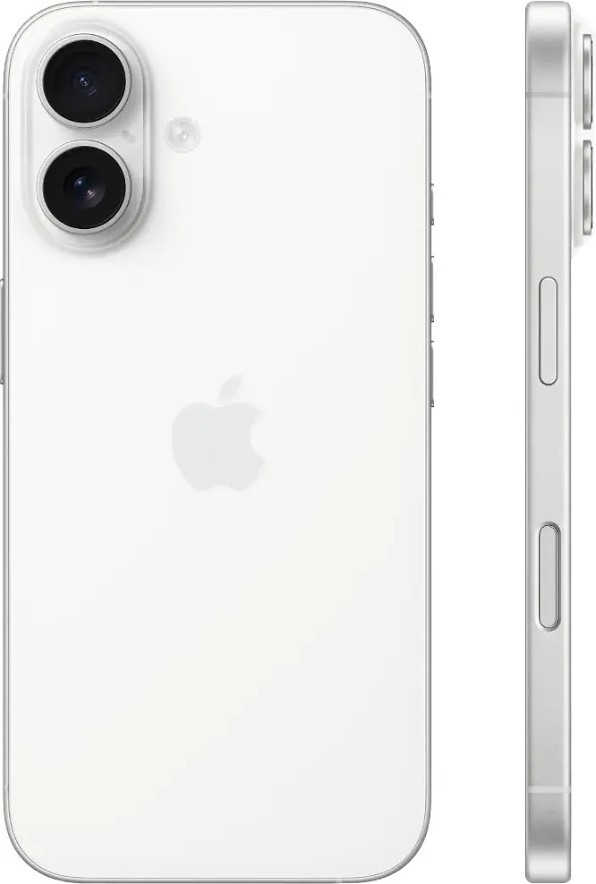 Смартфон Apple iPhone 16 Plus 256GB White (MXWV3) - фото 2