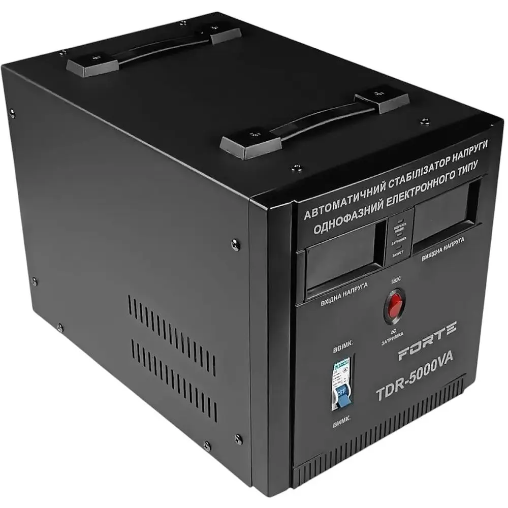 Стабілізатор напруги Forte TDR-5000VA релейний 5 кВт (22652) - фото 3