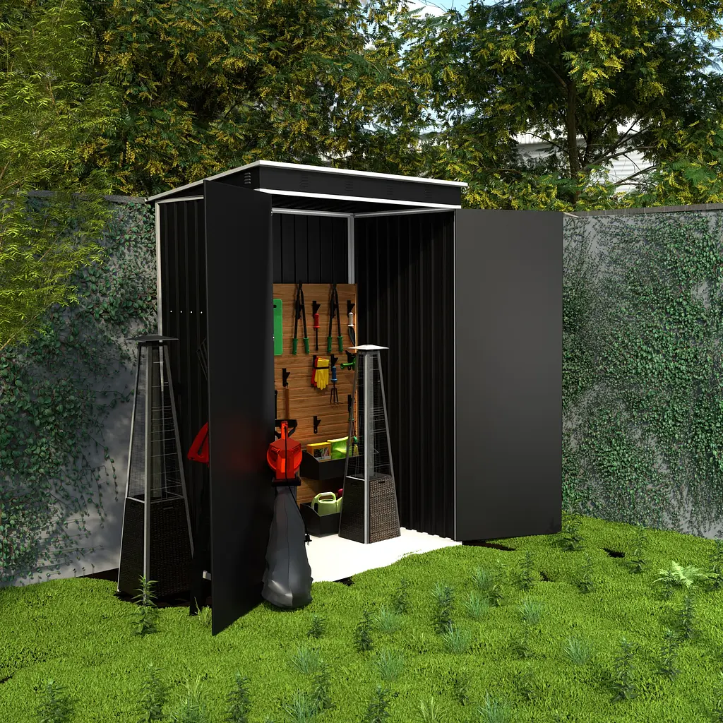 Металевий госпблок-сарай  SS-03  - фото 3