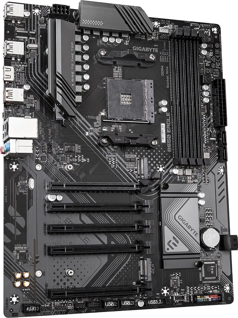 Материнская плата Gigabyte B550 Eagle Socket AM4 (B550 EAGLE) - фото 2