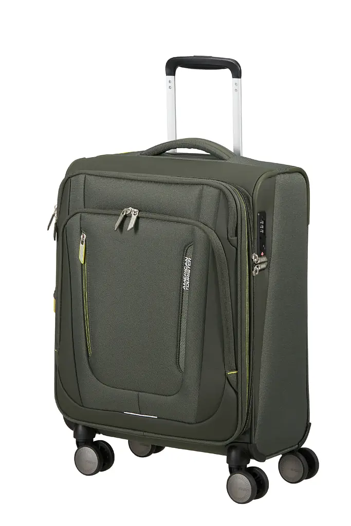 Валіза 55 См American Tourister WANDERLITE DARK KHAKI 55x40x23(25) MJ6*04004 - фото 7