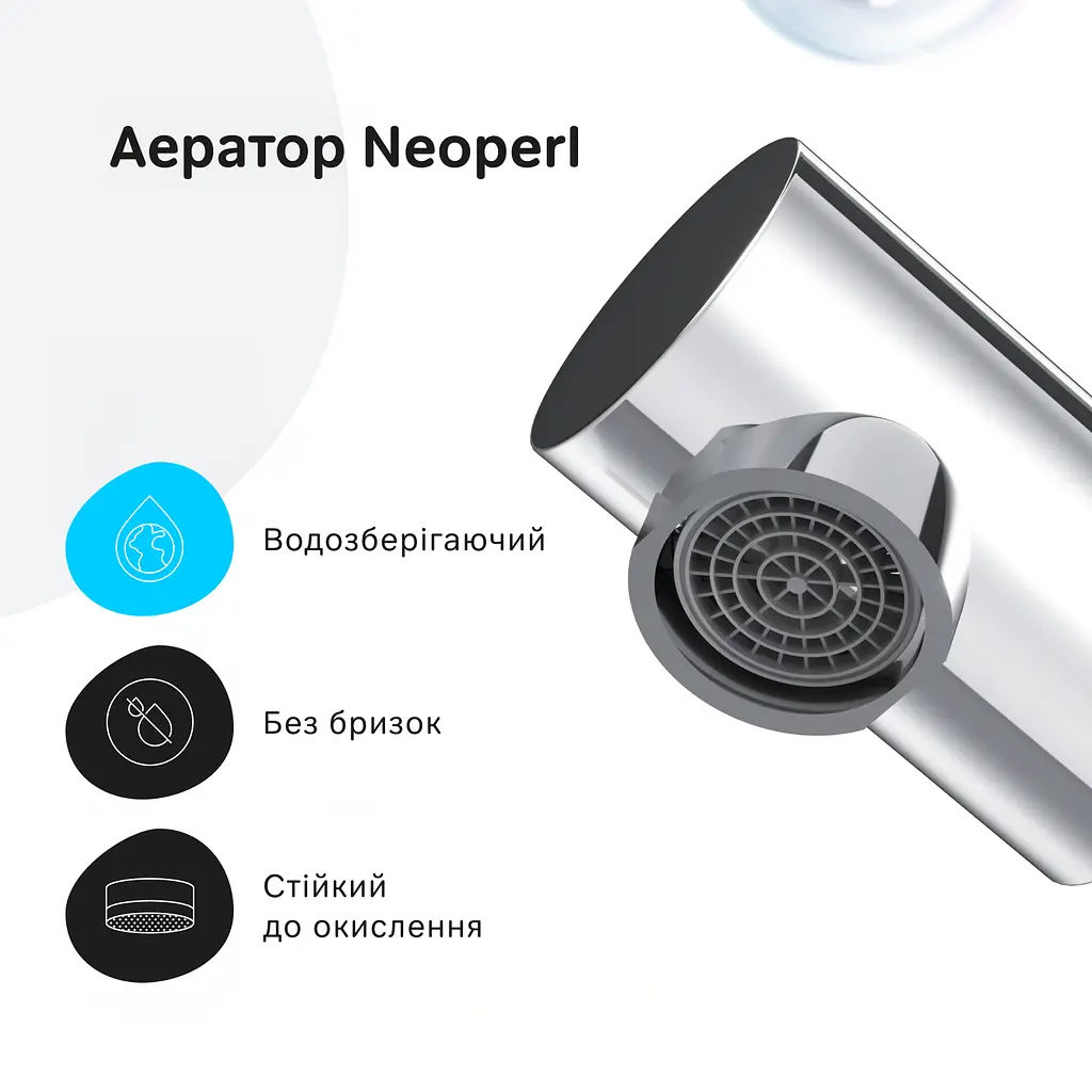 Змішувач для кухні з L-виливом AM.PM X-Joy S EcoStart хром F85B05000 - фото 6