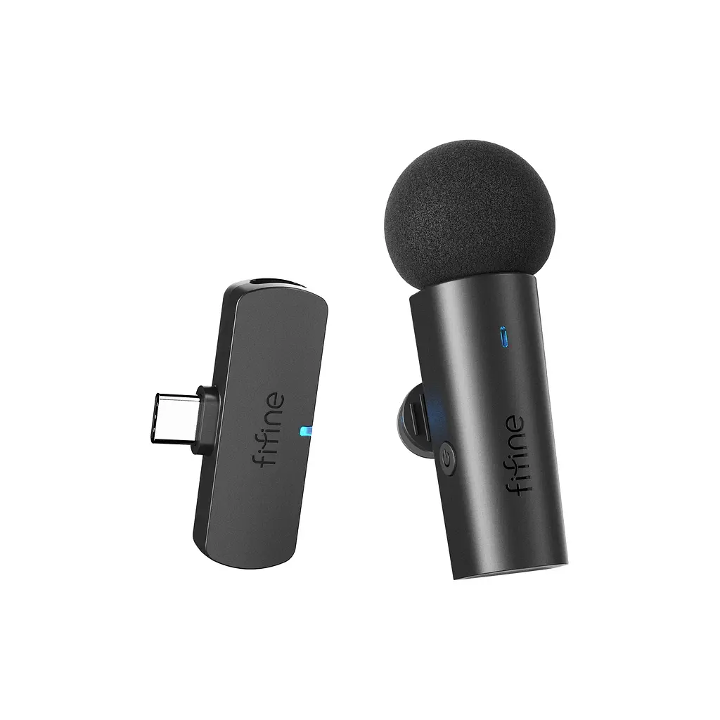 Микрофон Fifine M6 Wireless Black (M6) - фото 2