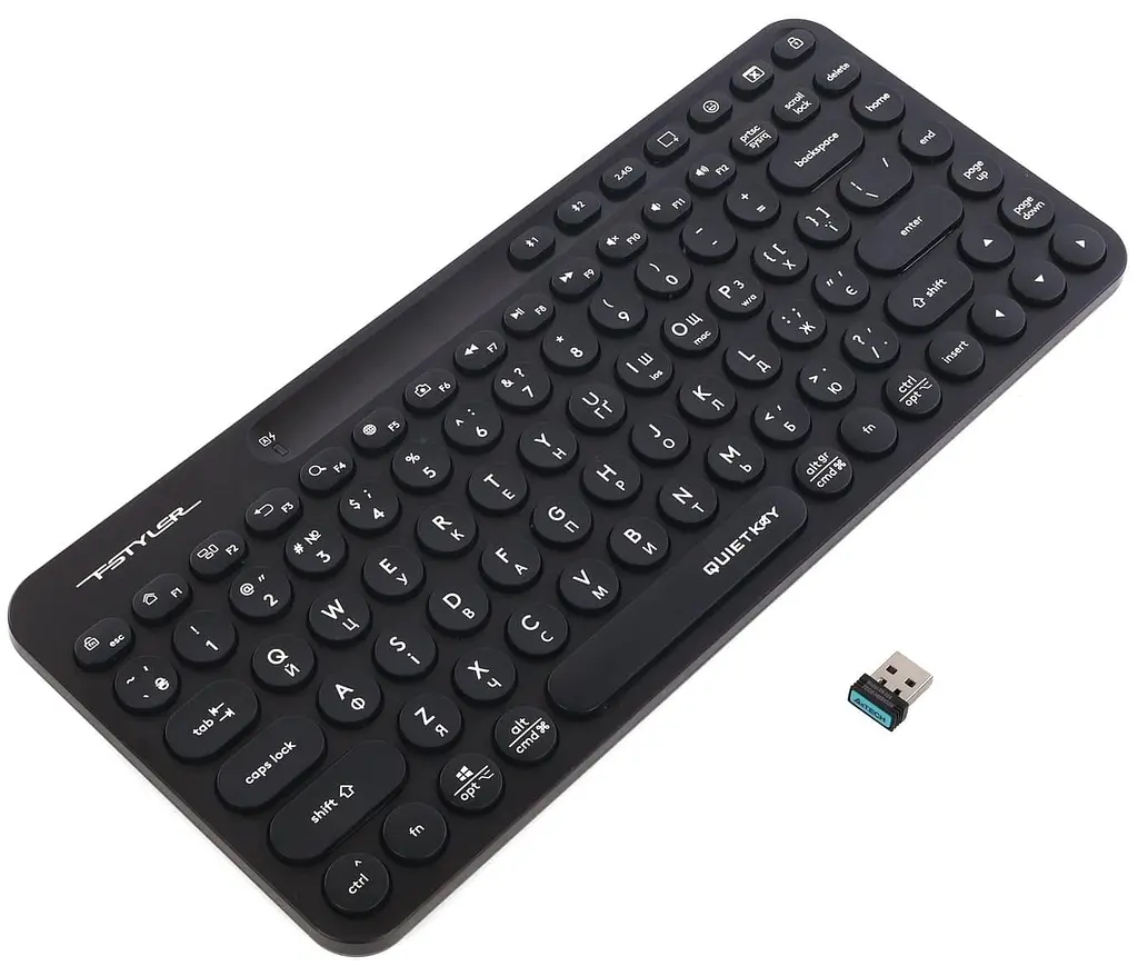 Клавіатура A4Tech Fstyler FBK36С AS Black (FBK36C AS (Black)) - фото 4
