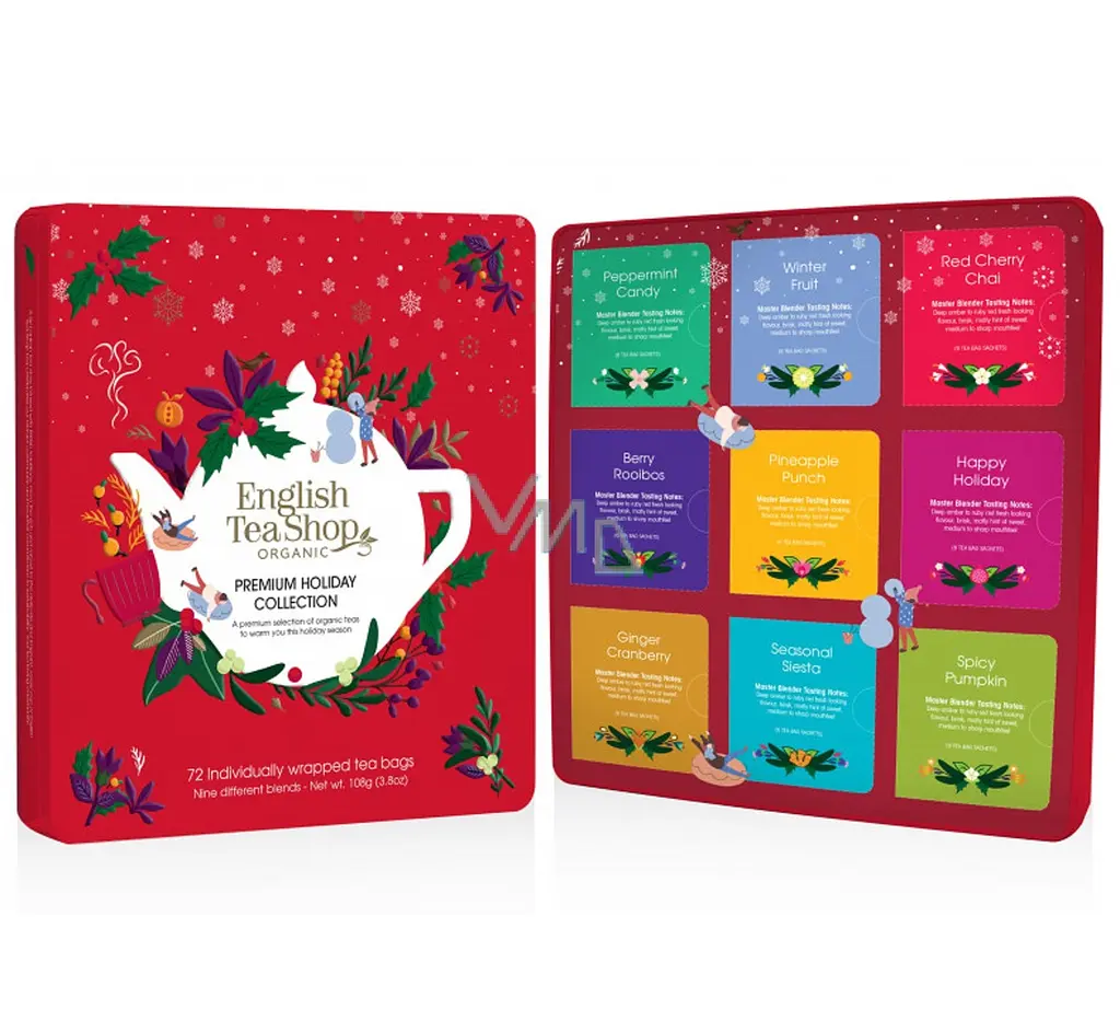 Набор чая English Tea Shop Premium Holiday Collection Red, 108 г (72 шт. х 1.5 г) (914379) - фото 2