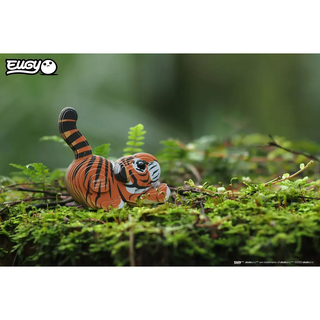 Пазл Eugy 3D Зоопарк Тигр (XEG-012) - фото 10