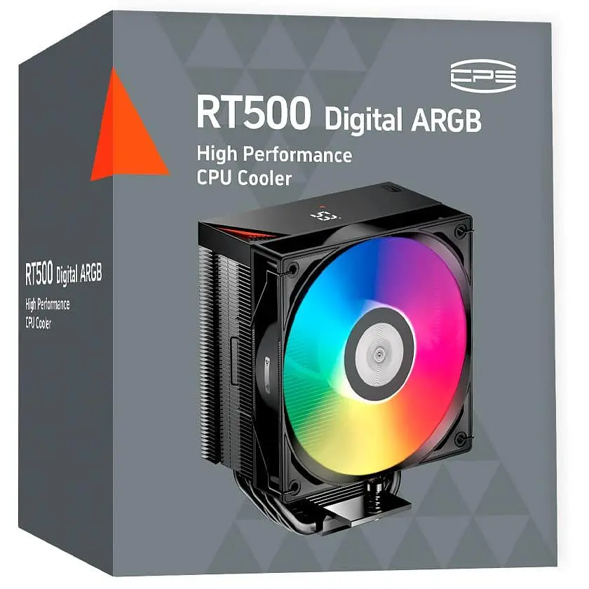 Кулер для процесора PcCooler RT500 Digital ARGB BK (RT500 Digital ARGB BK) - фото 10