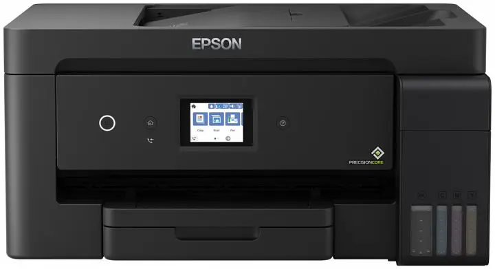 Epson БФП ink color A3 EcoTank L14150 38_24 ppm Fax ADF Duplex USB Ethernet Wi-Fi 4 inks Black Pigment - фото 4