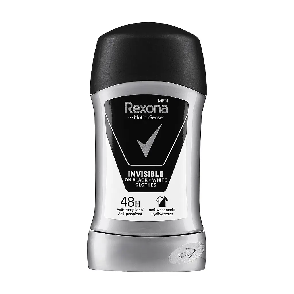 Антиперспірант Rexona Men Невидимий на чорному та білому одязі 50 мл (96097335)