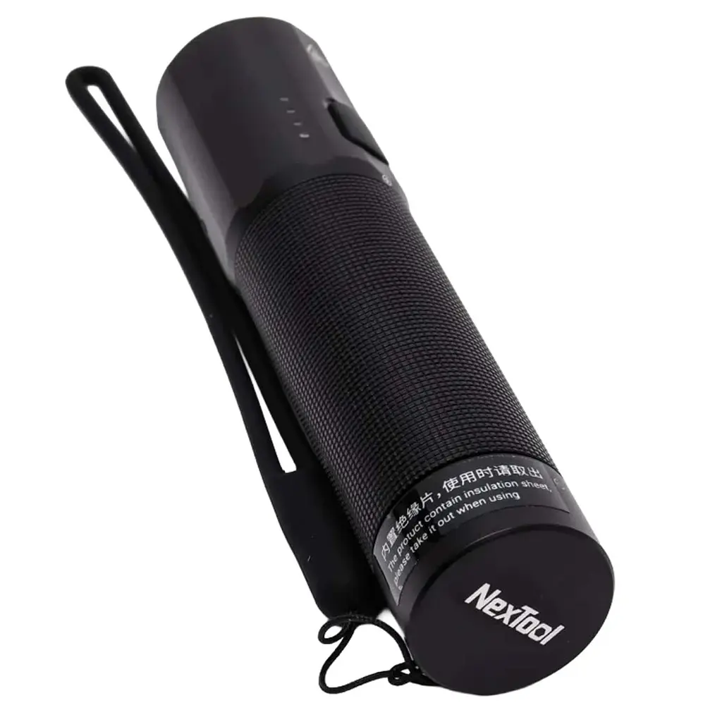 Ліхтар акумуляторний Xiaomi NexTool Strong Straight Flashlight 1200Lm PowerBank (NE20069) - фото 3