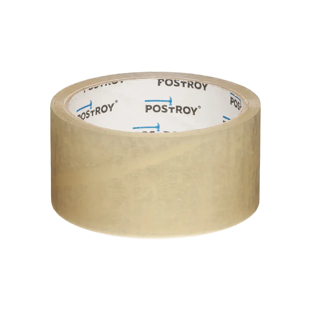 Пакувальна клейка стрічка Postroy 100 м × 45 мм (101-044) - фото 3