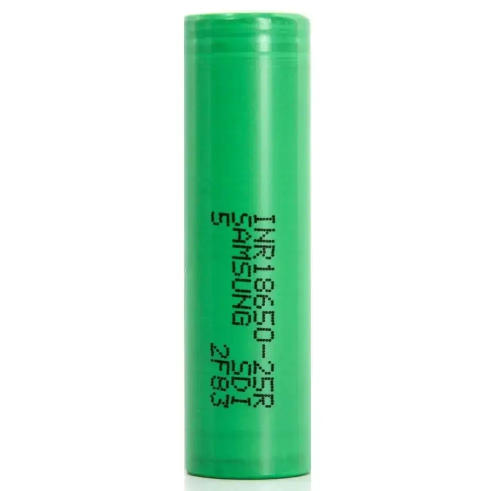 Акумулятор Samsung INR18650-25R 18650 2500mah 20А Зелений - фото 4