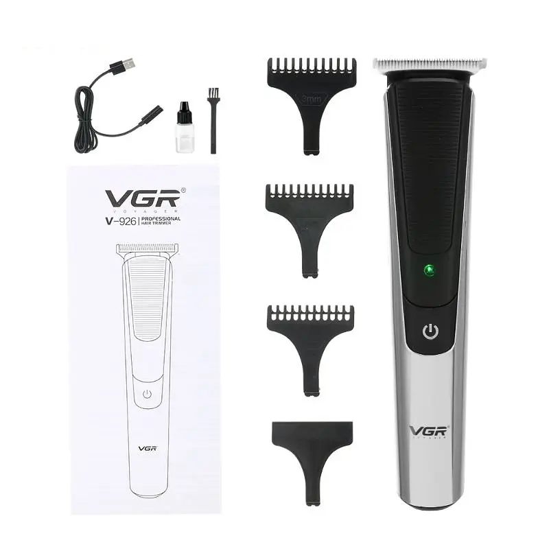 Акумуляторний триммер для стрижки волосся VGR V-926 - фото 8