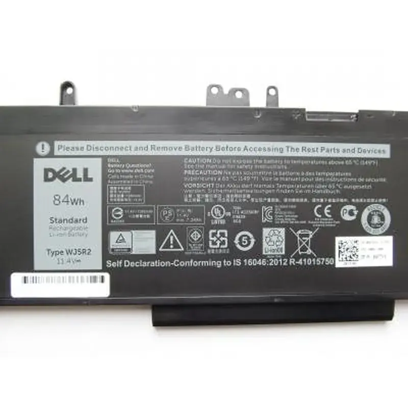 Акумулятор до ноутбука Dell Latitude E5570 WJ5R2, 84Wh (7280mAh), 6cell, 11.4V, Li-ion (A47406) - фото 2