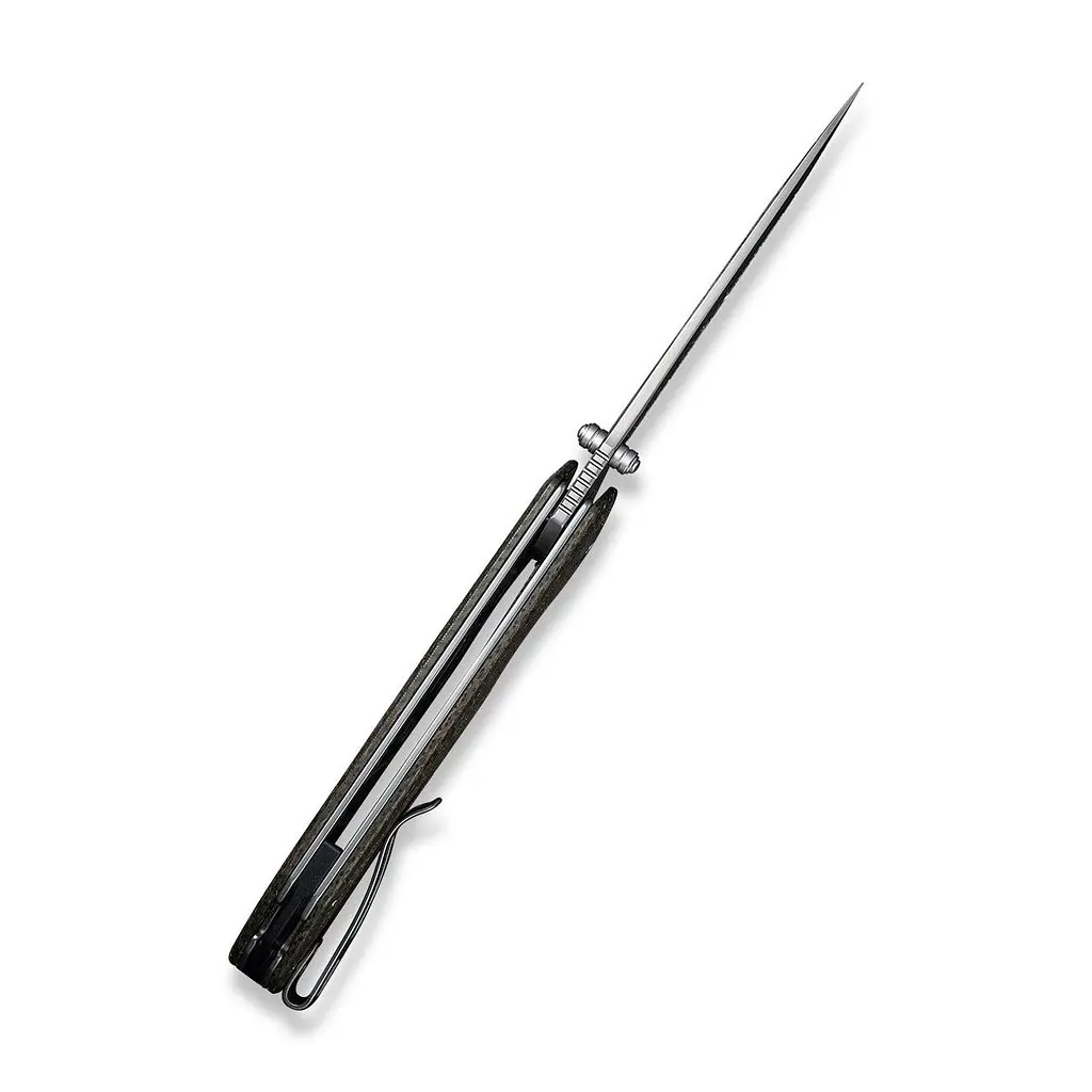 Ніж складаний туристичний Civivi Brazen, (8.8 см) D2/Micarta зелений - фото 3
