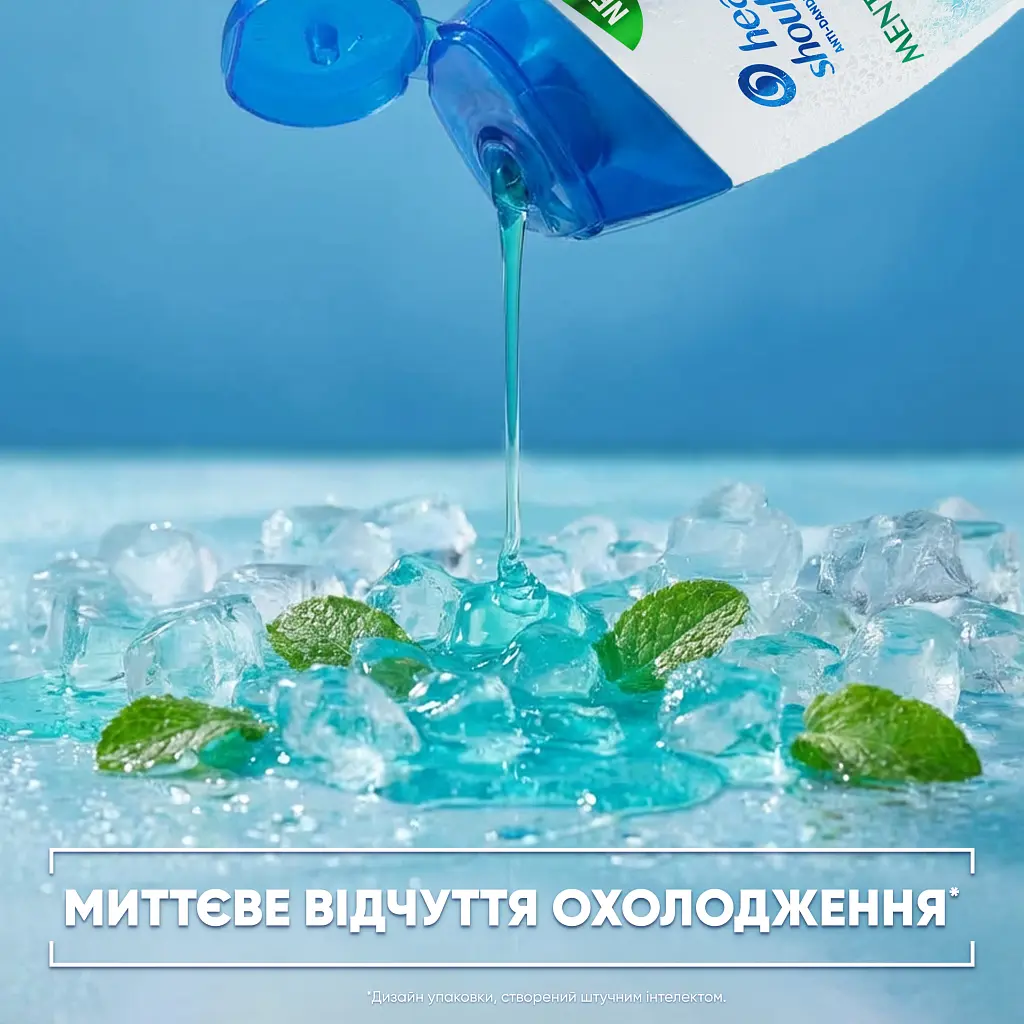 Шампунь Head & Shoulders Проти лупи Свіжість ментолу 625 мл (8006530029339) - фото 3