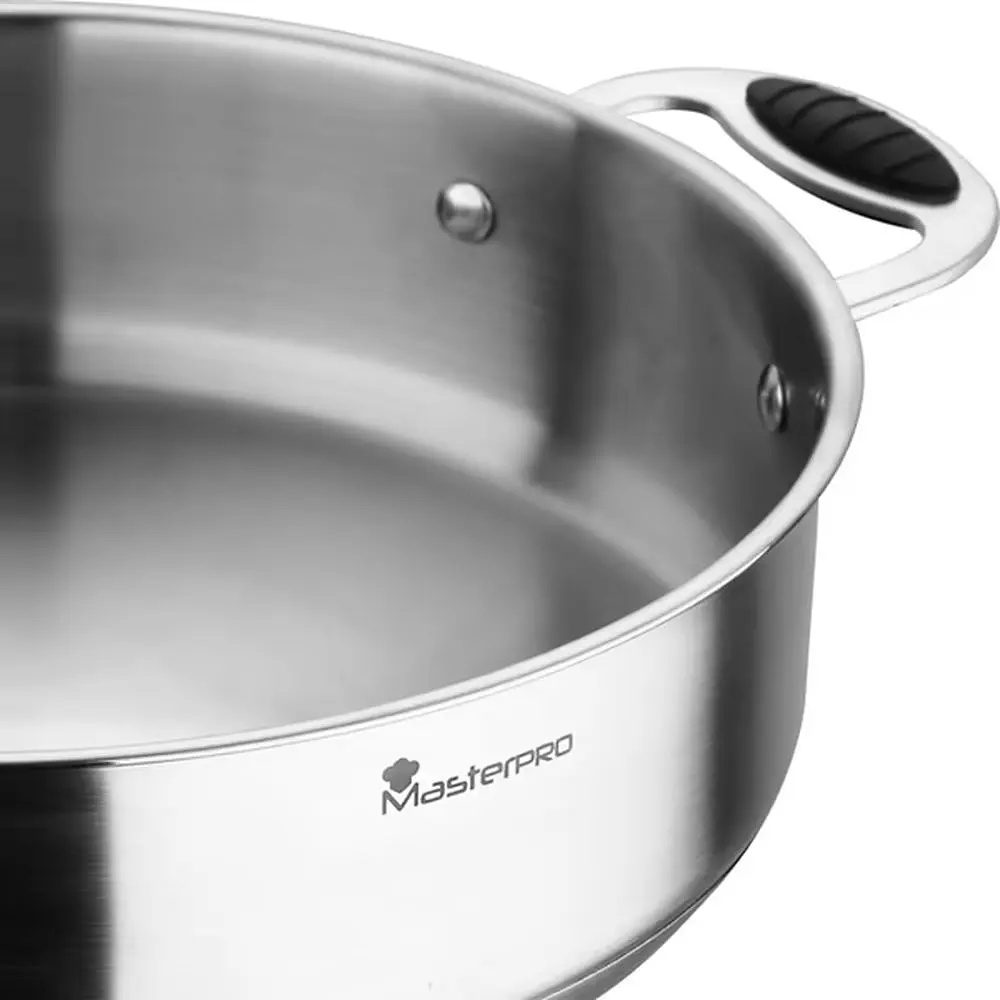 Сотейник с крышкой MasterPro Foodies collection 28 см 4.4 л (BGMP-1594) - фото 3