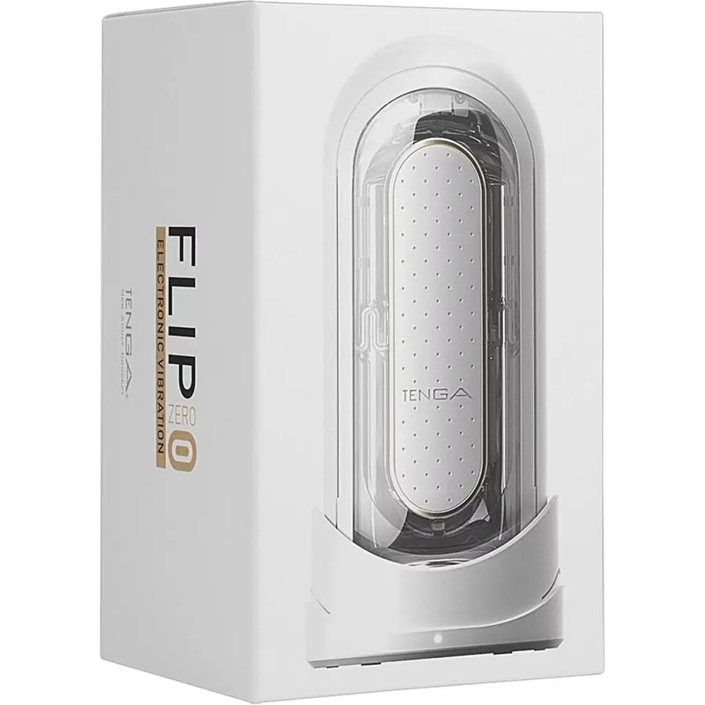 Мастурбатор Tenga Flip Zero Electronic Vibration White (SO2010) [149528] - фото 4